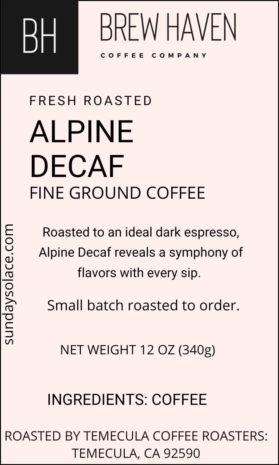 Alpine Decaf