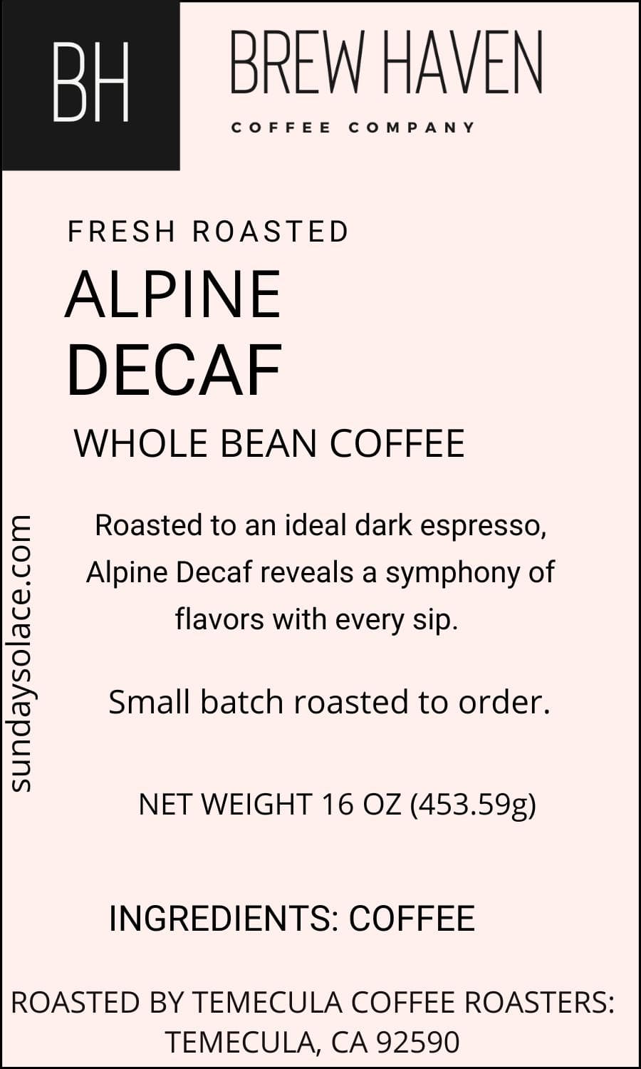 Alpine Decaf