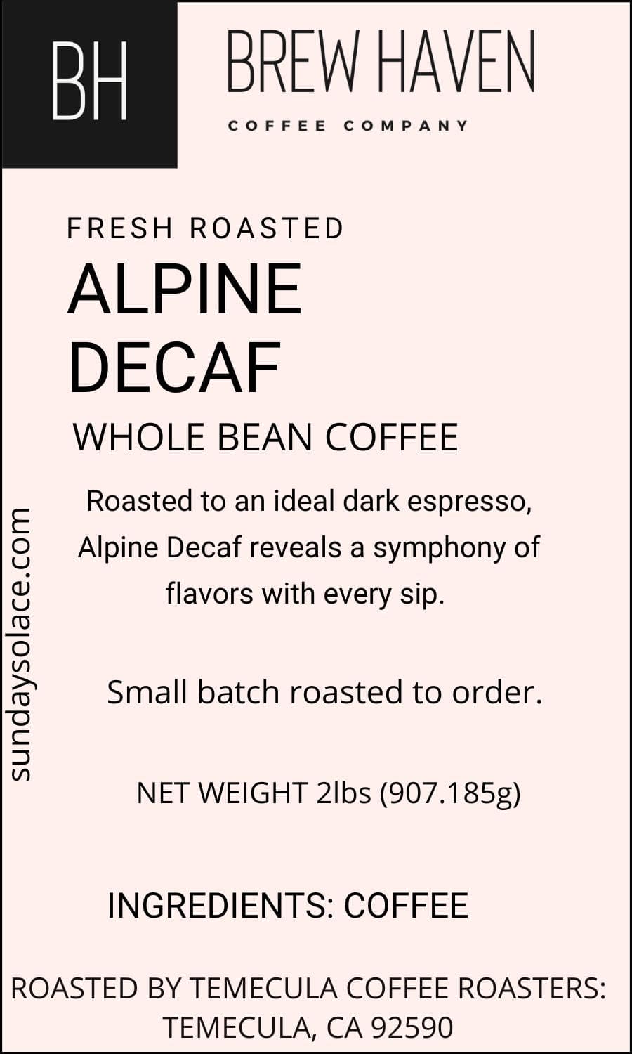 Alpine Decaf